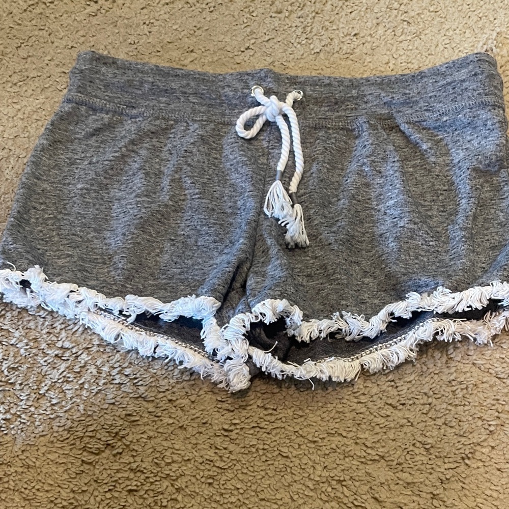 No Boundaries Heather Gray Shorts